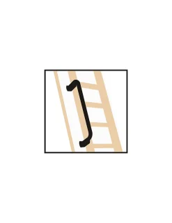 Woodup Escalier Mezzanine<Escalier Escamotable Bois Isole 46 Mm Caisson 110 X 70 Cm