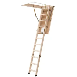 Escalier escamotable (échelle 3 plans 12 marches 120x60)- Escalier Escamotable