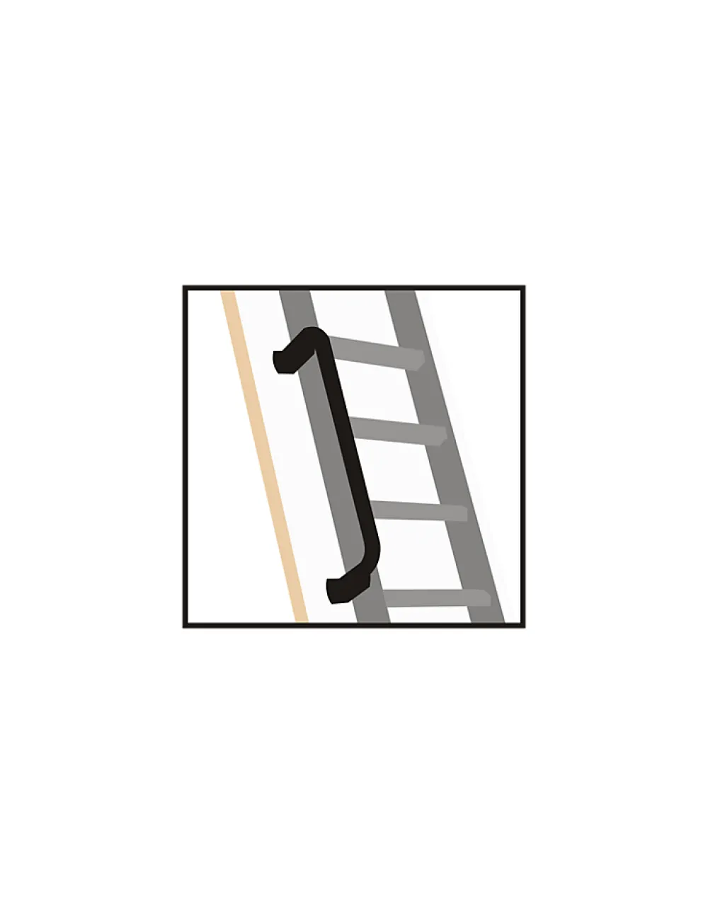 Woodup Escalier Escamotable Echelle Bois Isole 36 Mm Caisson 120 X 70 Cm- Escalier Mezzanine