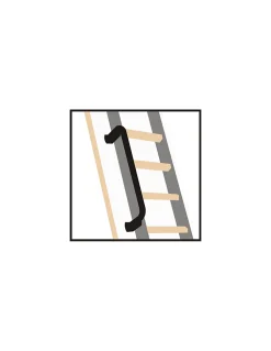 Woodup Escalier Mezzanine<Escalier Escamotable Faible Encombrement Isolé 46 Mm Caisson 80 X 60 Cm