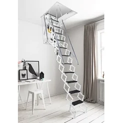 Matisere Escalier Escamotable<Escalier Grenier Electrique - Trappe 70x120cm - Hauteur 2.76 à 3.05m - ACI-THE300B/120X70