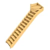 Woodup Escalier Quart Tournant Bavat Sapin Kit Recoupable Haut à Gauche Avec Contremarches H Sol Sol 280 Cm- Escalier Quart Tournant