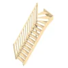 Woodup Escalier Quart Tournant Neronne Kit Recoupable Haut à Gauche Sans Contremarche H Sol Sol 280 Cm- Escalier Quart Tournant