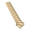 Woodup Escalier Quart Tournant<Escalier Quart Tournant Sela 288 Cm Kit Recoupable Bas à Gauche Sapin Avec Contremarches H Sol Sol 288 Cm