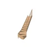 Woodup Escalier Quart Tournant<Escalier Quart Tournant Sapin Massif Malval 280 Cm H Sol Sol 280 Cm