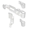 Tirard Volet Battant<Espagnolette, Kit complet, Blanc, Composite, pour Volet Battant, Ferrure de Volet