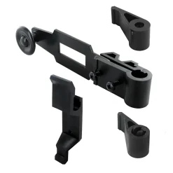 Tirard Espagnolette, Kit complet, Noir, Composite, pour Volet battant, Fermeture pour Volet- Volet Battant