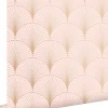 Estahome Papier Peint<papier peint art déco rose clair et or rose - 53 cm x 10.05 m - 139229