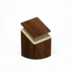 Extrémité adhésive vinyle imitation chêne athénien pour lamelle 3 x 4 cm- Tasseau Bois|Tasseau Décoratif