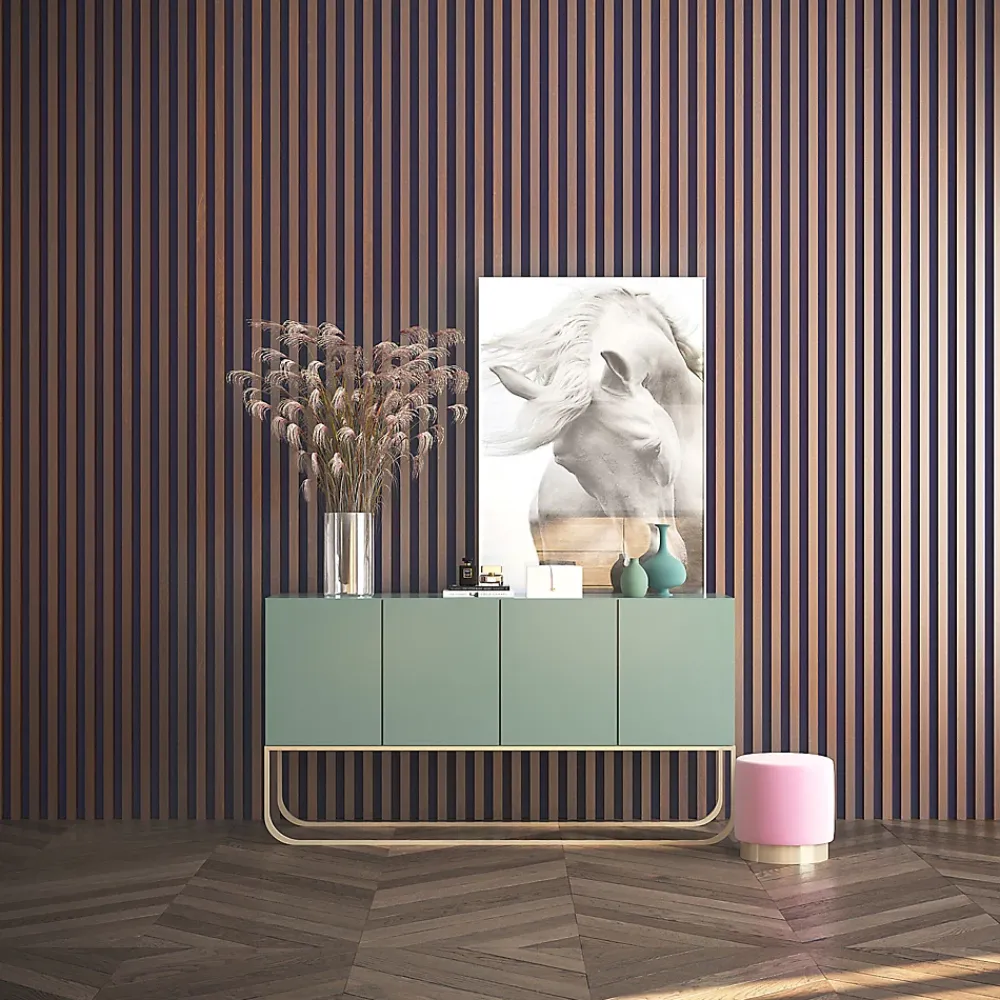 Extrémité adhésive vinyle imitation chêne athénien pour lamelle 3 x 4 cm- Tasseau Bois|Tasseau Décoratif