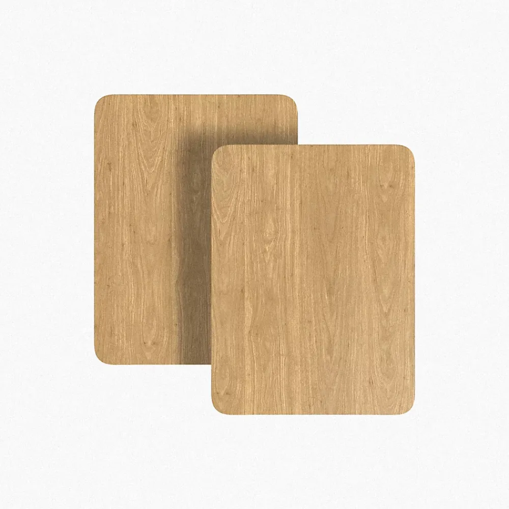 Extrémité adhésive vinyle imitation chêne pour lamelle 3 x 4 cm- Tasseau Bois|Lambris Mural