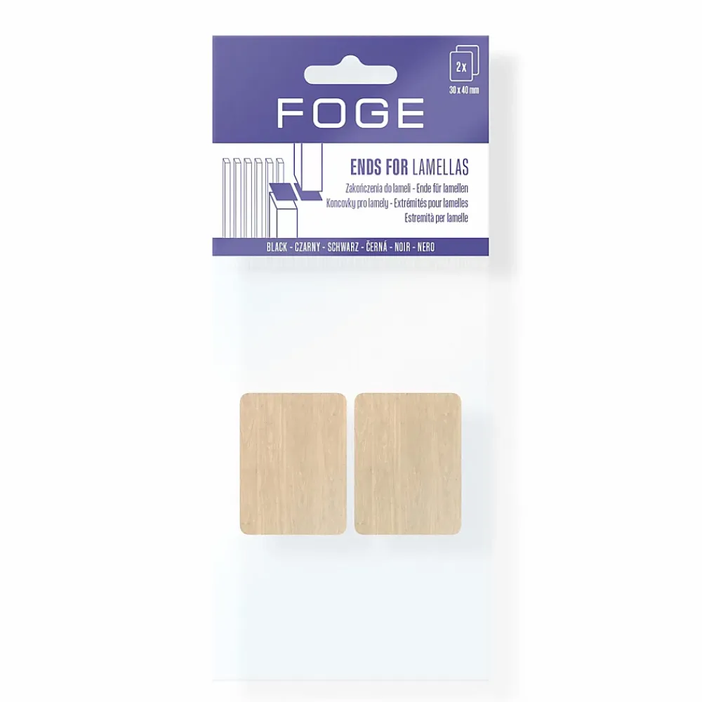 Extrémité adhésive vinyle imitation chêne pour lamelle 3 x 4 cm- Tasseau Bois|Lambris Mural
