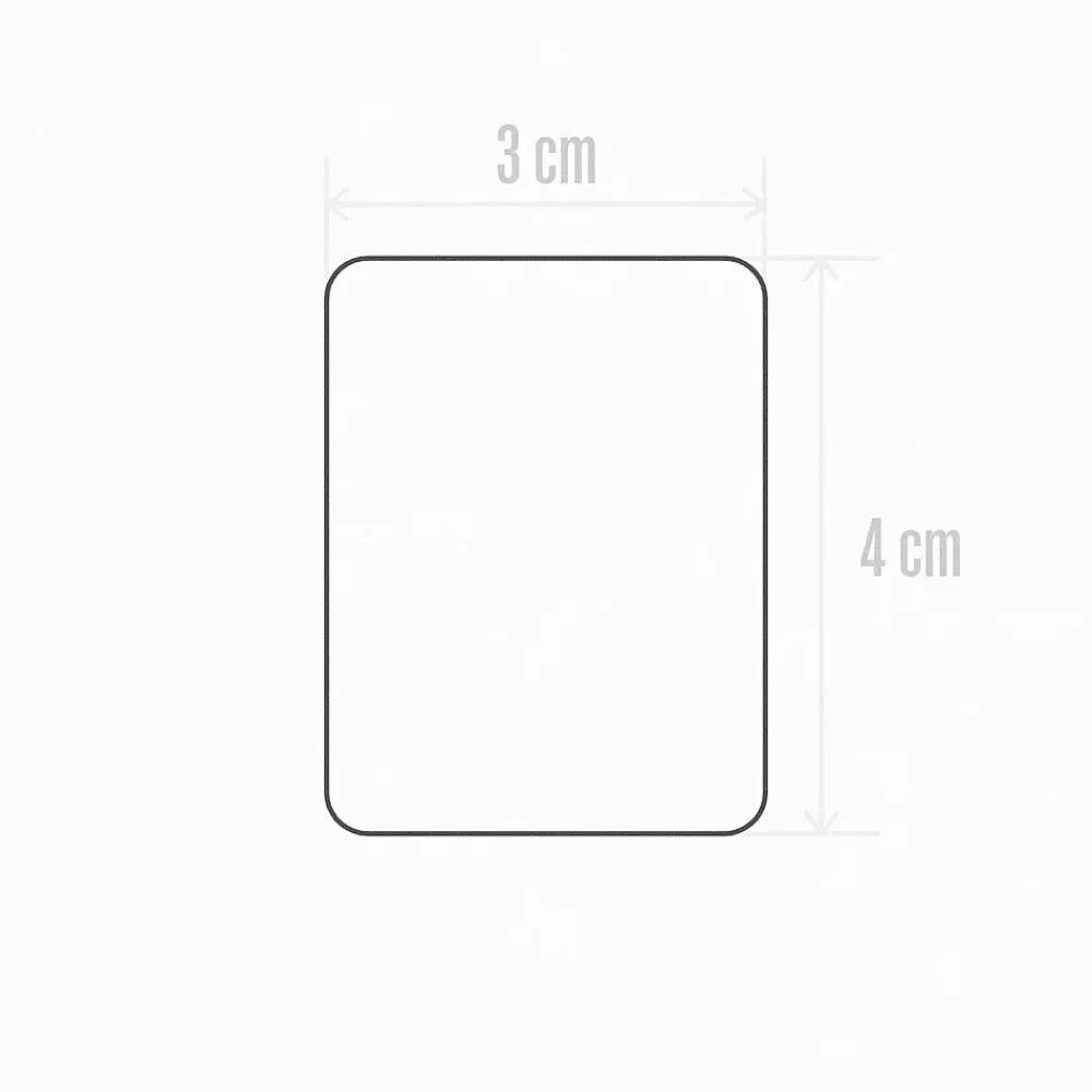 Extrémité adhésive vinyle imitation chêne pour lamelle 3 x 4 cm- Tasseau Bois|Lambris Mural