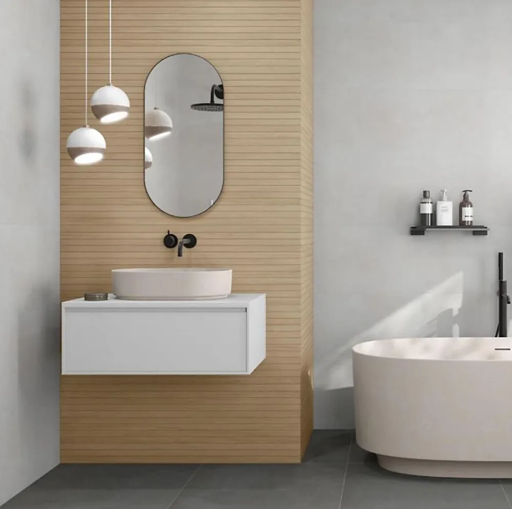 Pamesa Faïence effet bois ORDESA ROBLE 33,3x100 cm - 33,3x100 cm - Ordesa Roble - Finition Mate- Faïence Pour Douche|Faïence Pour Cuisine