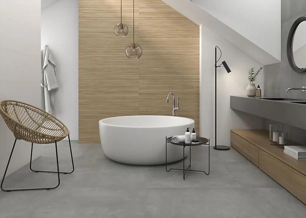 Pamesa Faïence effet bois ORDESA ROBLE 33,3x100 cm - 33,3x100 cm - Ordesa Roble - Finition Mate- Faïence Pour Douche|Faïence Pour Cuisine