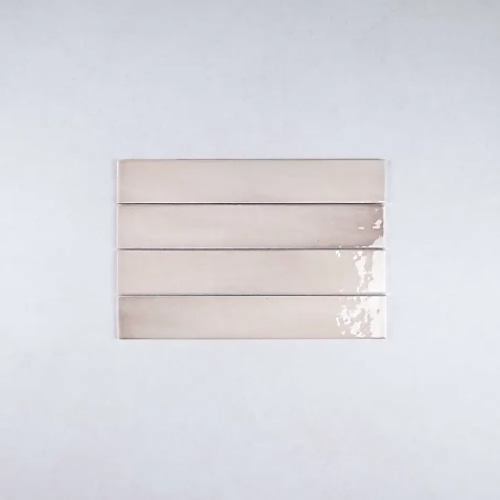 Gioia Materia Faïence Effet Zellige Beige MANACOR 6,5x40 beige - Les Carreaux de Jean- Faïence Pour Cuisine