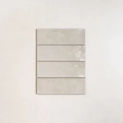 Les Carreaux De Jean Faïence Pour Douche|Faïence Pour Salle De Bains<Faïence Effet Zellige Blanc CINQUE TERRE Blanco 10x30cm - Les Carreaux de Jean