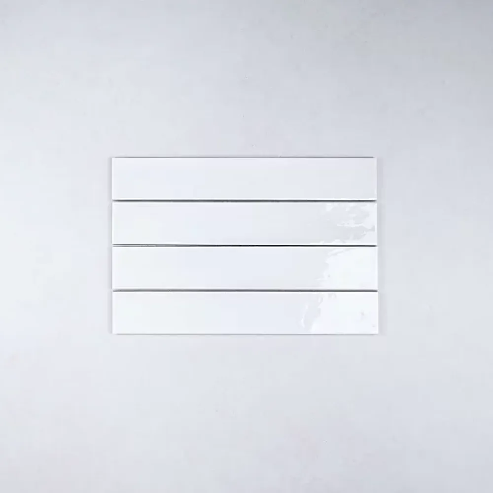 Gioia Materia Faïence Pour Cuisine|Faïence Pour Pièce À Vivre<Faïence Effet Zellige Blanc MANACOR 6,5x40 white - Les Carreaux de Jean