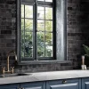 Gioia Materia Faïence Pour Cuisine<Faïence Effet Zellige Noir ARTISAN 6.5x20 Graphite - Les Carreaux de Jean