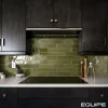 Gioia Materia Faïence Pour Cuisine<Faïence Effet Zellige Vert Olive MANACOR 6,5x40 basil green - Les Carreaux de Jean