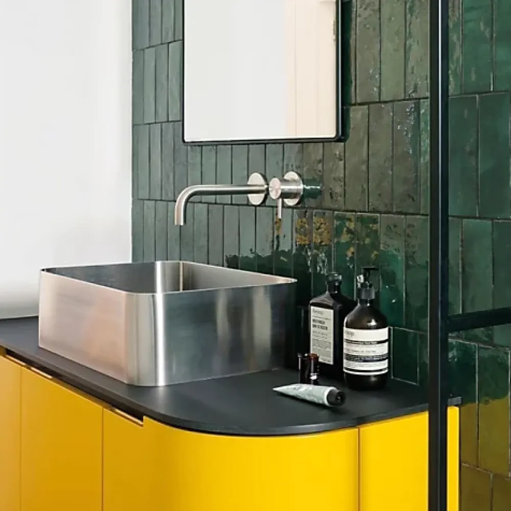 Gioia Materia Faïence Pour Cuisine<Faïence Effet Zellige Vert ARTISAN 6.5x20 Green - Les Carreaux de Jean