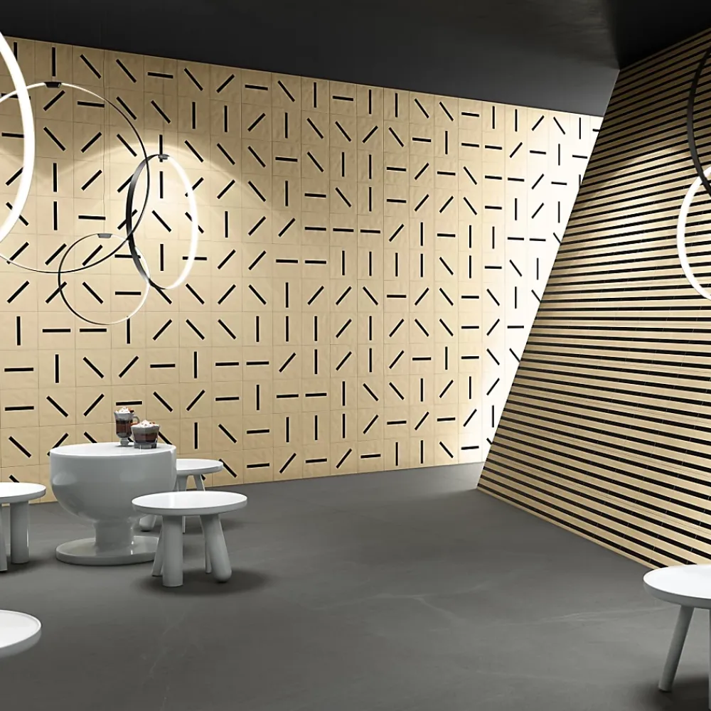 Vives Faïence Pour Pièce À Vivre|Faïence Pour Douche<Faïence Filippo Soul Garland Humo Oro 20 x 20cm ( vendu par boite de 1 m² )