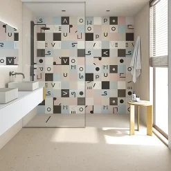 Vives Faïence Pour Pièce À Vivre|Faïence Pour Douche<Faïence Filippo Soul Garland Humo Oro 20 x 20cm ( vendu par boite de 1 m² )