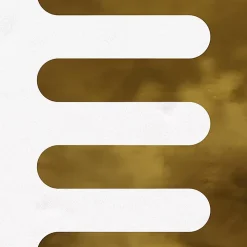 Vives Faïence Unie<Faïence Filippo Soul Garland Nacar Oro 20 x 20cm ( vendu par boite de 1 m² )