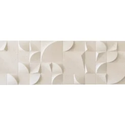 Baldocer Faïence murale à motifs géométriques effet béton blanc L.90 x l.30 cm x ép.10,5 mm, Asphalt- Carrelage Mural Effet Pierre|Faïence Effet Pierre