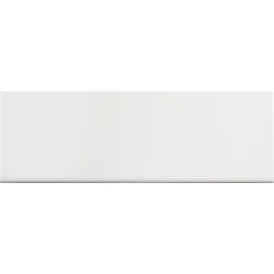 GoodHome Faïence murale blanc brillant lisse L.60 x l.20 cm x ép.8,3 mm, Plain- Carrelage Mural Uni|Carrelage Mural Pour Douche