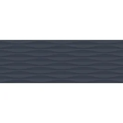 Etile Faïence Unie|Faïence Pour Wc<Faïence murale bleu foncé mat décor 3D L.90 x l.30 cm x ép.10,5 mm, Aspen