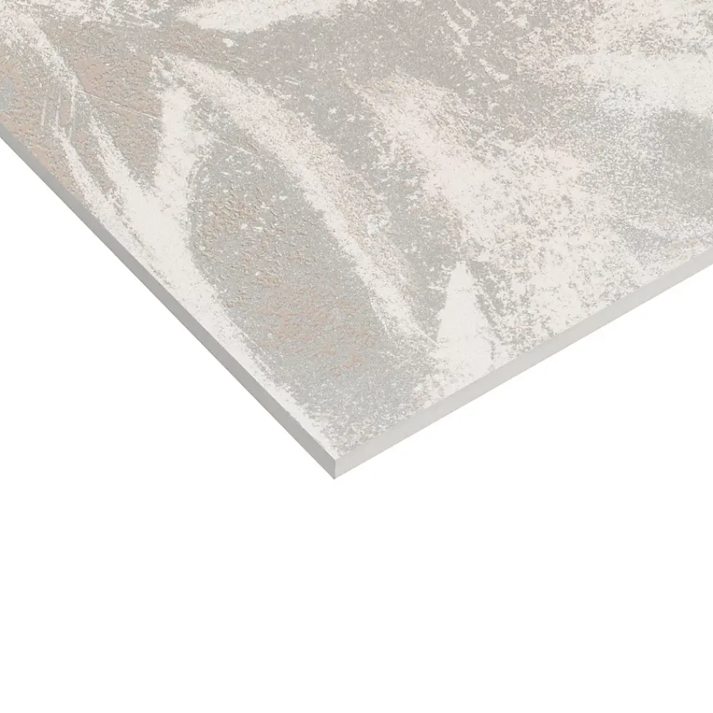 Faïence Effet Béton|Carrelage Mural Effet Béton<Faïence murale décor effet béton beige cream satin L.90 x l.30 cm x ép.10 mm, Brush