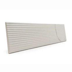 Faïence murale décor linéaire effet marbre blanc calacatta mat L.30 x l.7 cm, Minerra- Faïence Effet Marbre|Carrelage Mural Effet Marbre