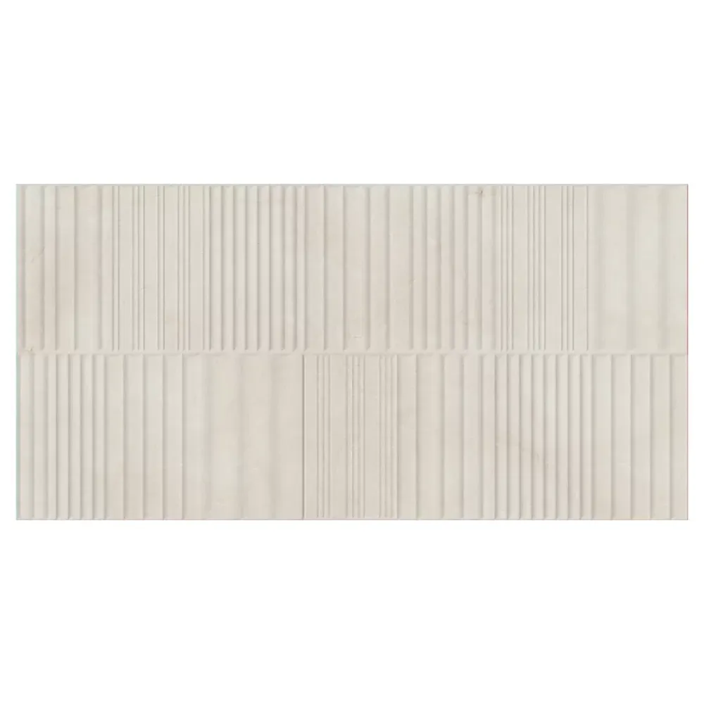 Ecoceramic Faïence murale effet marbre beige brillant L.60 x l.30 cm x ép.7 mm, Celena- Faïence Effet Marbre|Faïence Pour Pièce À Vivre