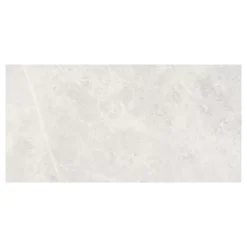Ecoceramic Faïence Effet Marbre|Carrelage Mural Effet Marbre<Faïence murale effet marbre gris brillant L.60 x l.30 cm x ép.7 mm, Celena