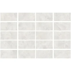 Ecoceramic Faïence Effet Marbre|Carrelage Mural Effet Marbre<Faïence murale effet marbre gris brillant L.60 x l.30 cm x ép.7 mm, Celena