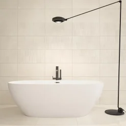 Ecoceramic Faïence Effet Marbre|Carrelage Mural Pour Douche<Faïence murale effet marbre beige brillant L.60 x l.30 cm x ép.7 mm, Santorini
