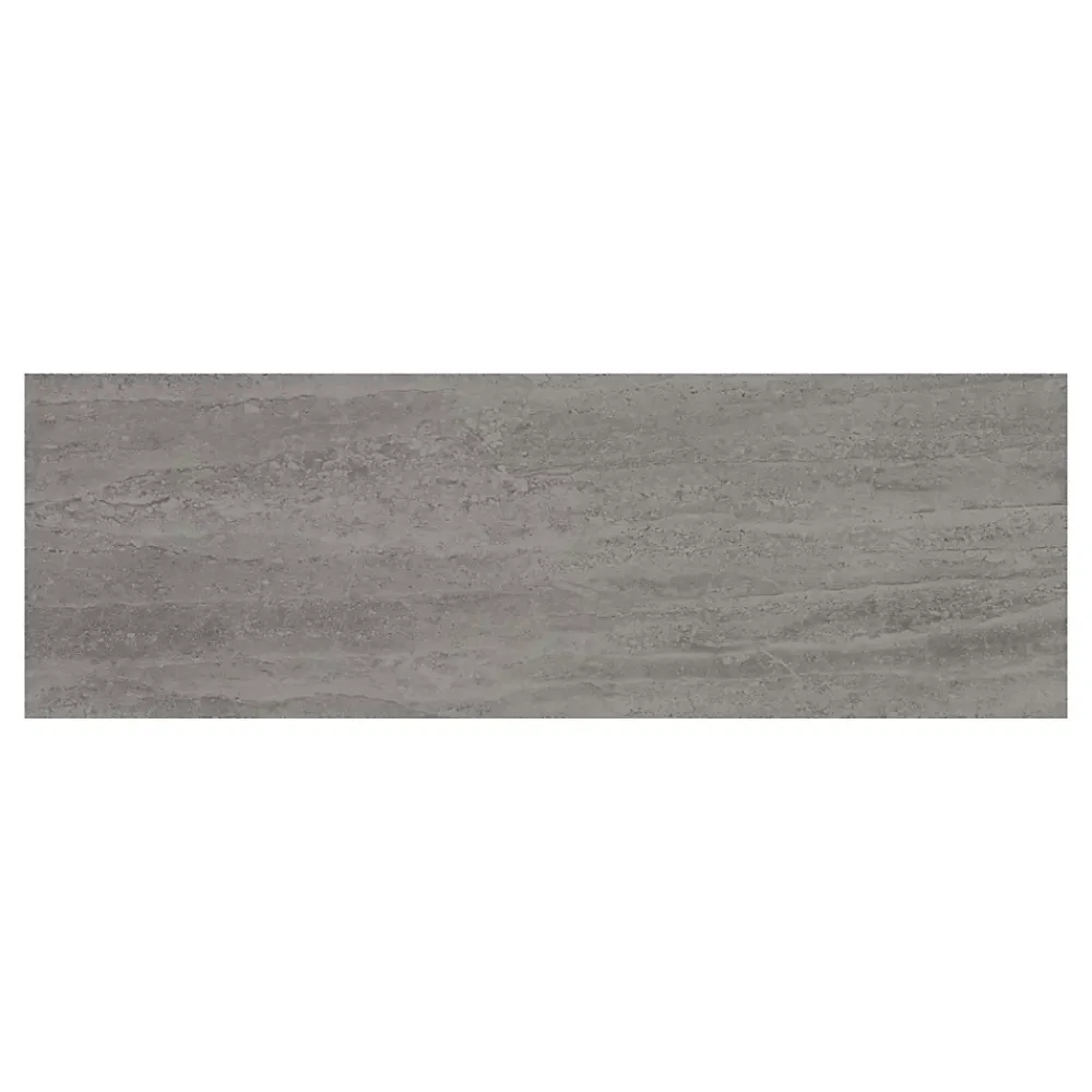 Ecoceramic Faïence Pour Pièce À Vivre|Faïence Effet Pierre<Faïence murale effet pierre gris mat L.60 x l.20 cm x ép.9,5 mm, Althea