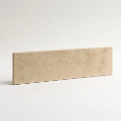 Faïence murale effet travertin beige mat L.30 x l.7 cm, Minerra- Faïence Pour Pièce À Vivre|Faïence Effet Pierre