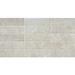 Alaplana Faïence Pour Douche|Faïence Effet Pierre<Faïence murale en terre cuite effet pierre gris décor mat L.60 x l.30 cm x ép.8,5 mm, Nor