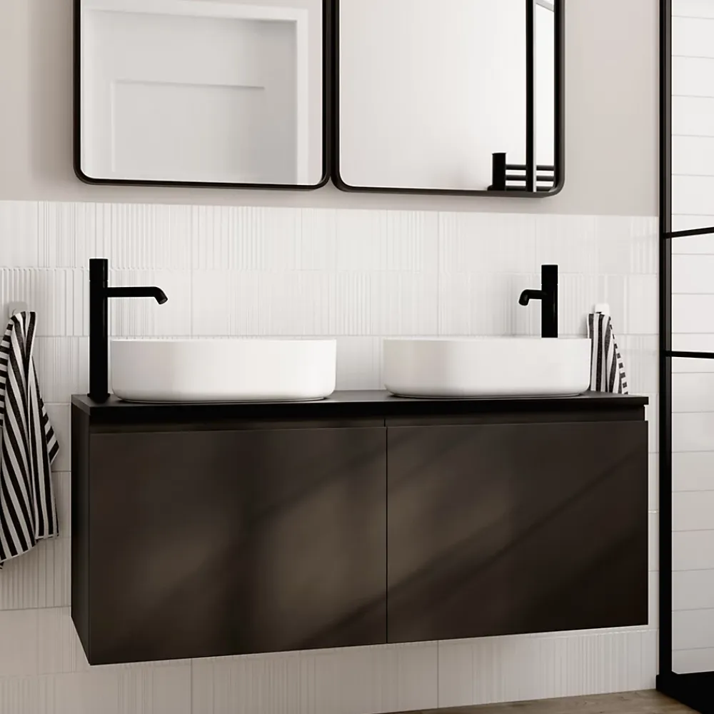GoodHome Faïence Unie|Faïence Pour Wc<Faïence murale intérieur blanc brillant à motif L.60 x l.30 cm x ép.7 mm, Colville