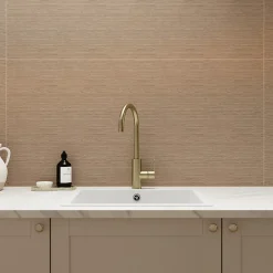 GoodHome Faïence murale intérieur grès émaillé effet bois brut beige L.12 x l.6 cm x ép.8,2 mm, Taka- Faïence Effet Bois|Carrelage Mural Pour Pièce À Vivre