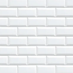 Elyssa Ceramic Faïence murale métro blanc mat L.15 x l.7,5 cm x ép.7,2 mm- Faïence Unie|Faïence Pour Douche