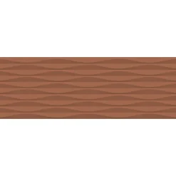 Etile Faïence murale terre cuite mat décor 3D L.90 x l.30 cm x ép.10,5 mm, Aspen- Faïence Unie|Faïence Pour Wc