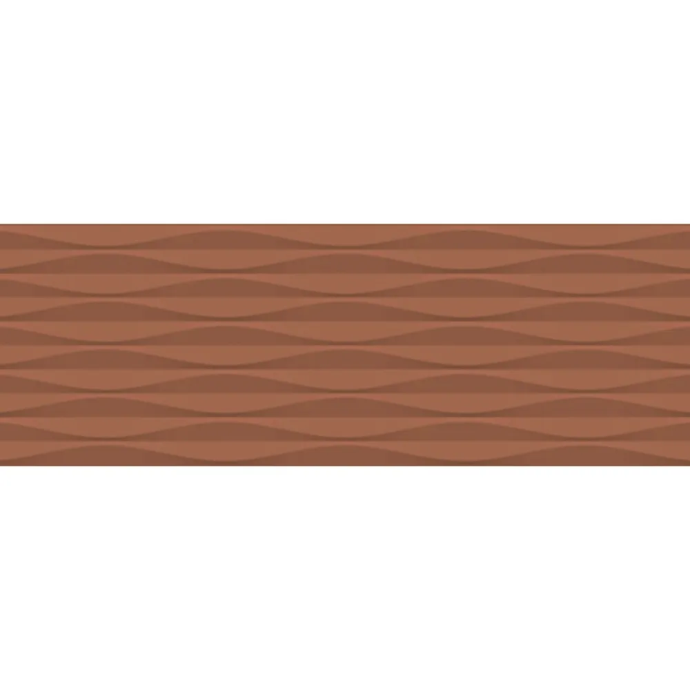 Etile Faïence murale terre cuite mat décor 3D L.90 x l.30 cm x ép.10,5 mm, Aspen- Faïence Unie|Faïence Pour Wc