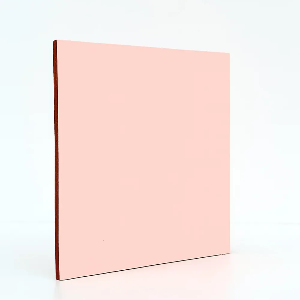 Faïence Unie|Carrelage Mural Pour Wc<Faïence murale unie rose saumoné satin L.20 x l.20 cm, Monocolor