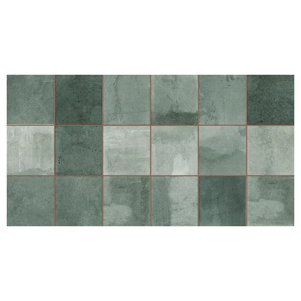 Ecoceramic Faïence murale vert brillant L.60 x l.31,6 cm x ép.9 mm, Soul- Faïence Unie|Faïence Pour Wc