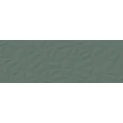 Etile Faïence murale vert foncé mat décor 3D L.90 x l.30 cm x ép.10,5 mm, Aspen- Faïence Unie|Faïence Pour Douche