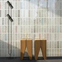 Vives Faïence Unie|Faïence Pour Cuisine<Faïence Paola Avec un décor 20 x 20cm ( vendu par boite de 0,16 m² )