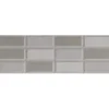 Cristacer Carrelage Sol Effet Pierre<Faïence Piemonte Mureto Gris 60 x 20cm ( vendu par boite de 1,08 m² )